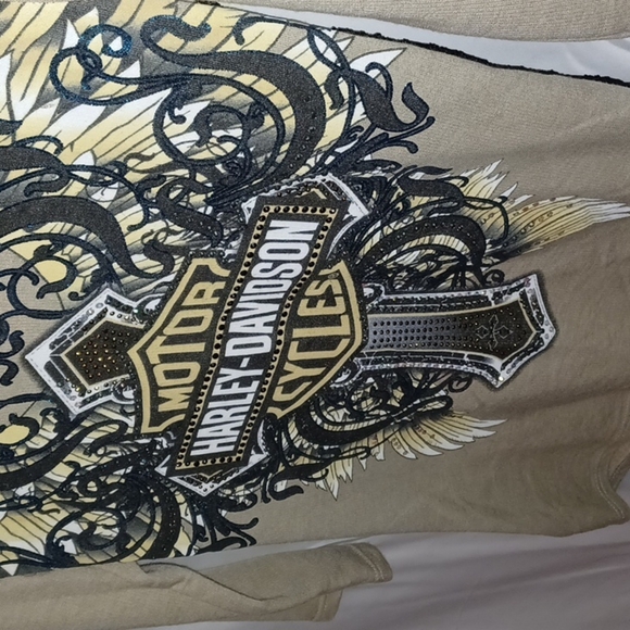 HARLEY DAVIDSON BLING, EUC. M - Picture 3 of 5